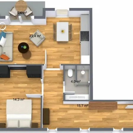 4hafenzeiten - Ferienwohnung Nie 4 Else Appartamento